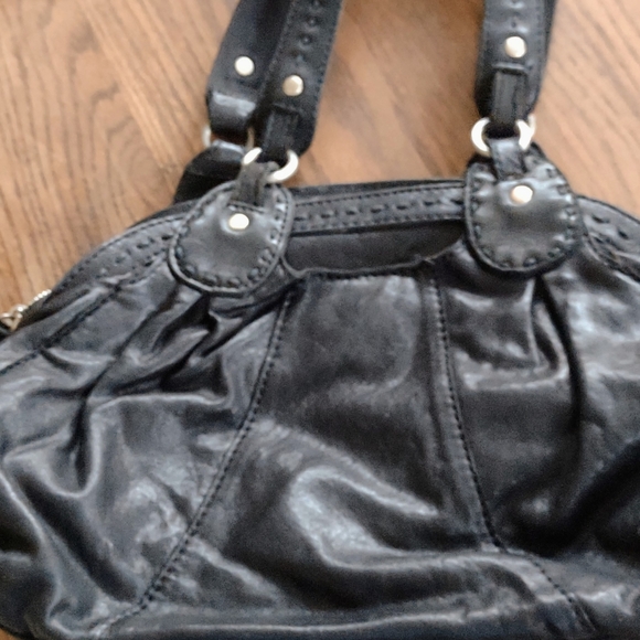 Lucky brand black leather purse - Picture 2 of 16